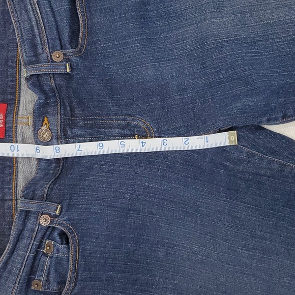 Marciano and Guess Co. jeans women's size 32 bootcut stretch mid rise dark wash - Picture 8 of 12